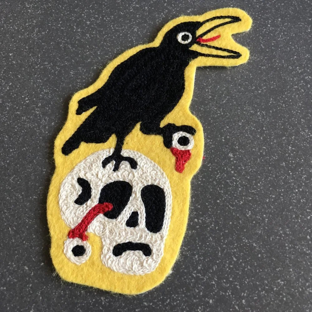 Crow & Skull - Limited Edition Patch