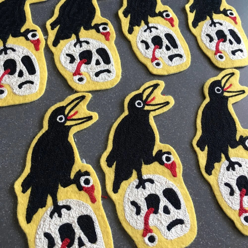 Crow & Skull - Limited Edition Patch