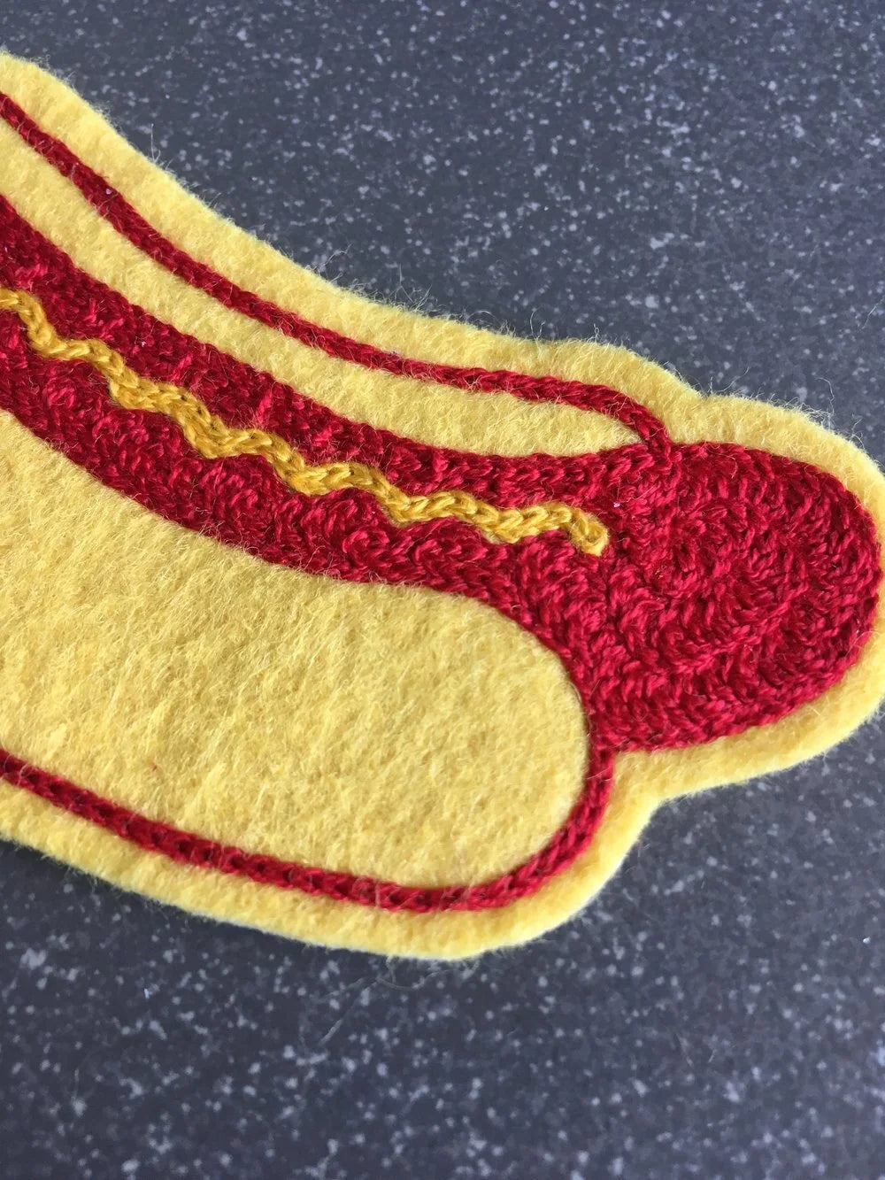 Hot Dog Patch (Plain)
