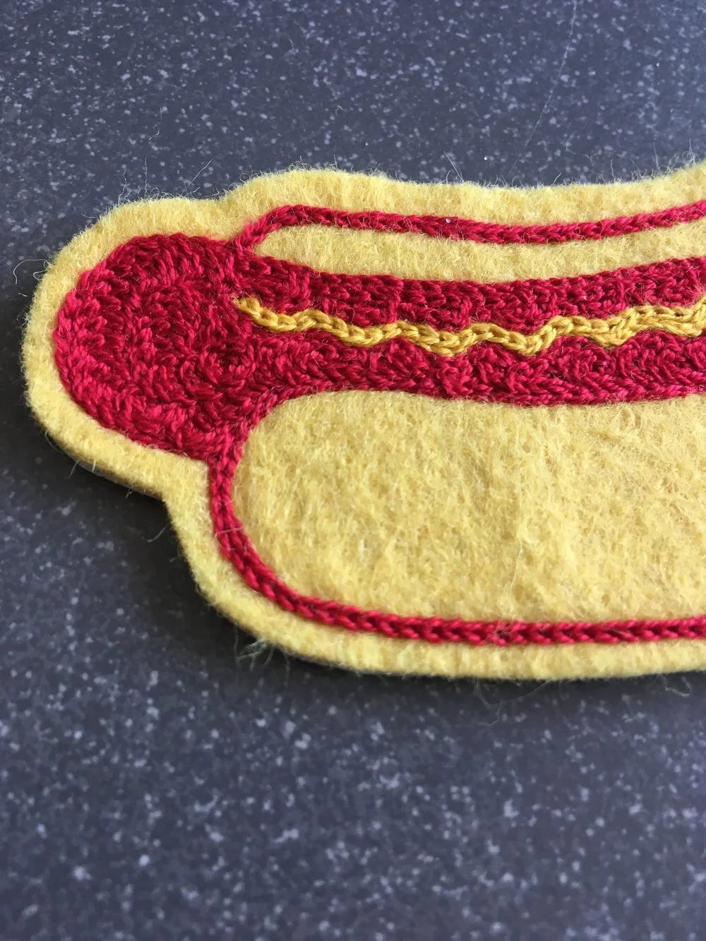 Hot Dog Patch (Plain)