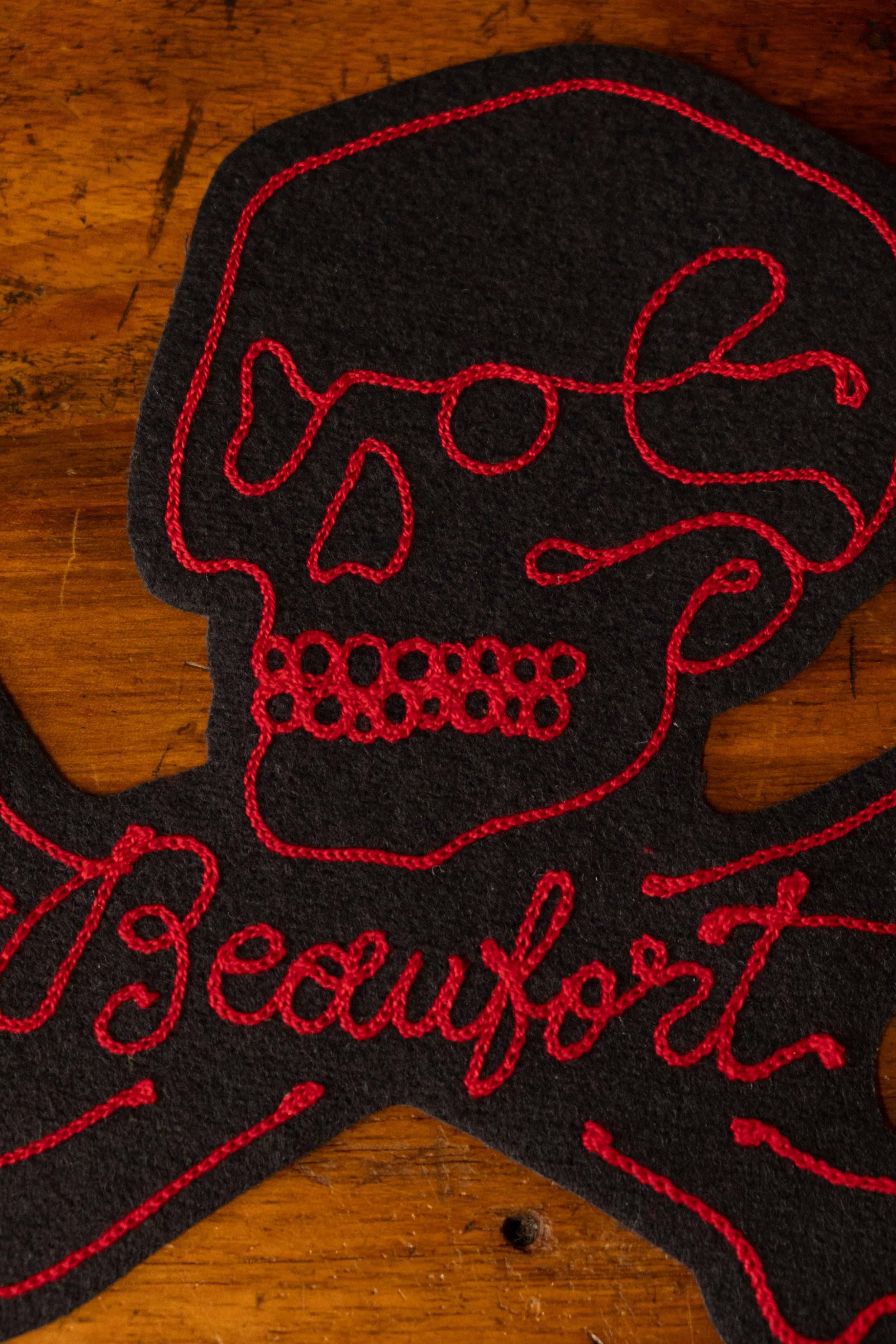 Skull & Bones (Name/Word) - Customisable Patch