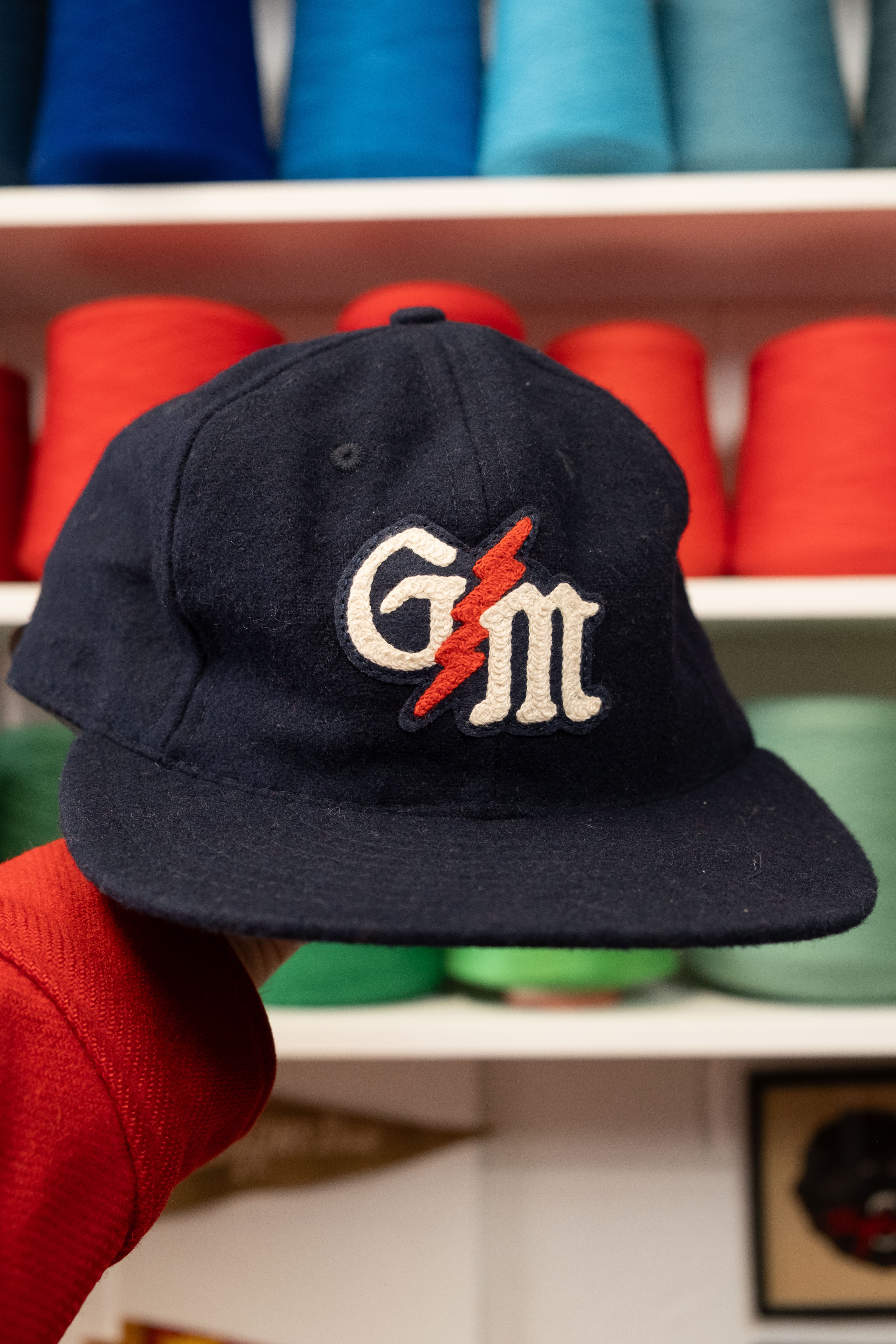 Lightning Bolt Initials Cap – Customisable (3 available)