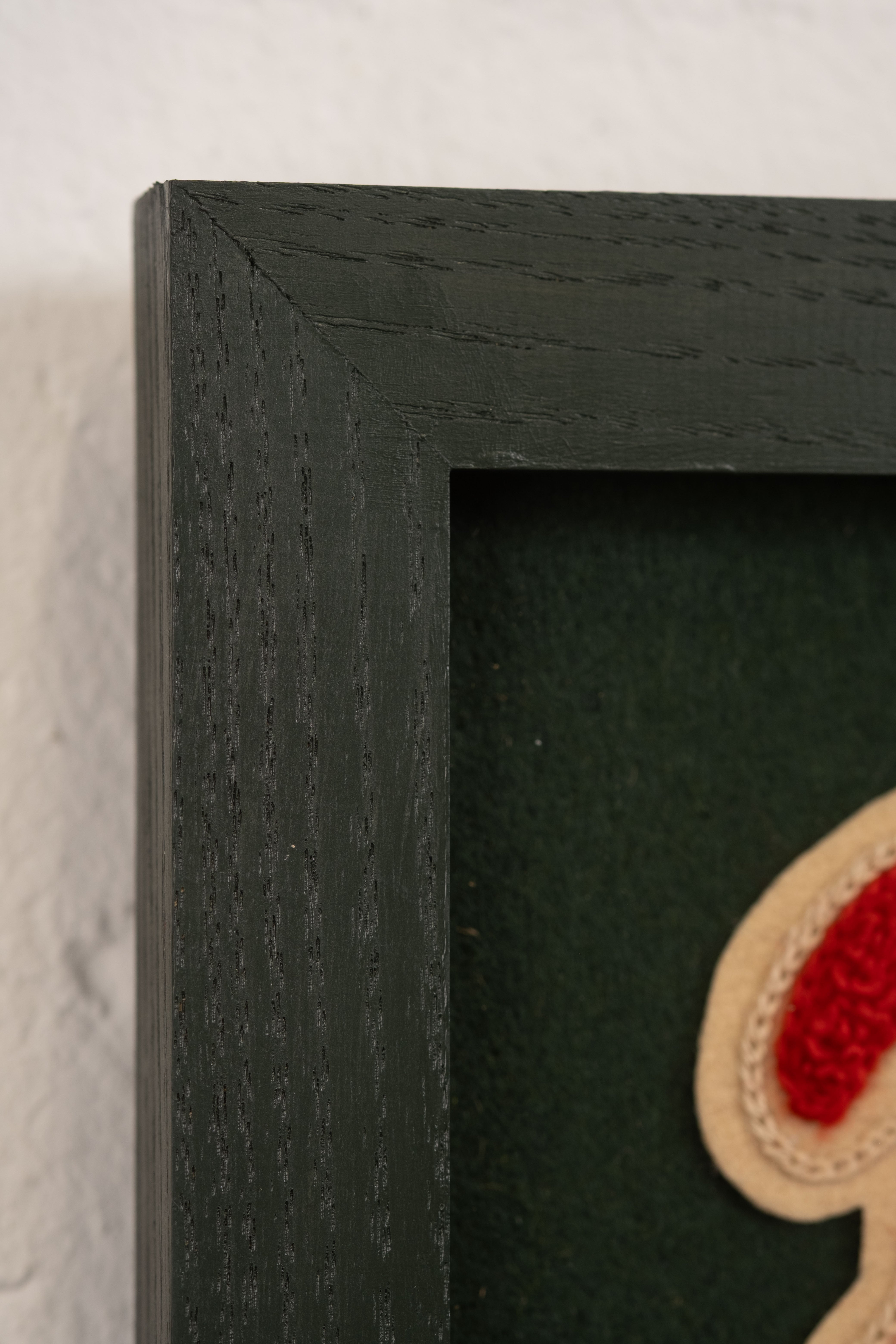 Heritage Letter – Customisable – Framed Embroidery