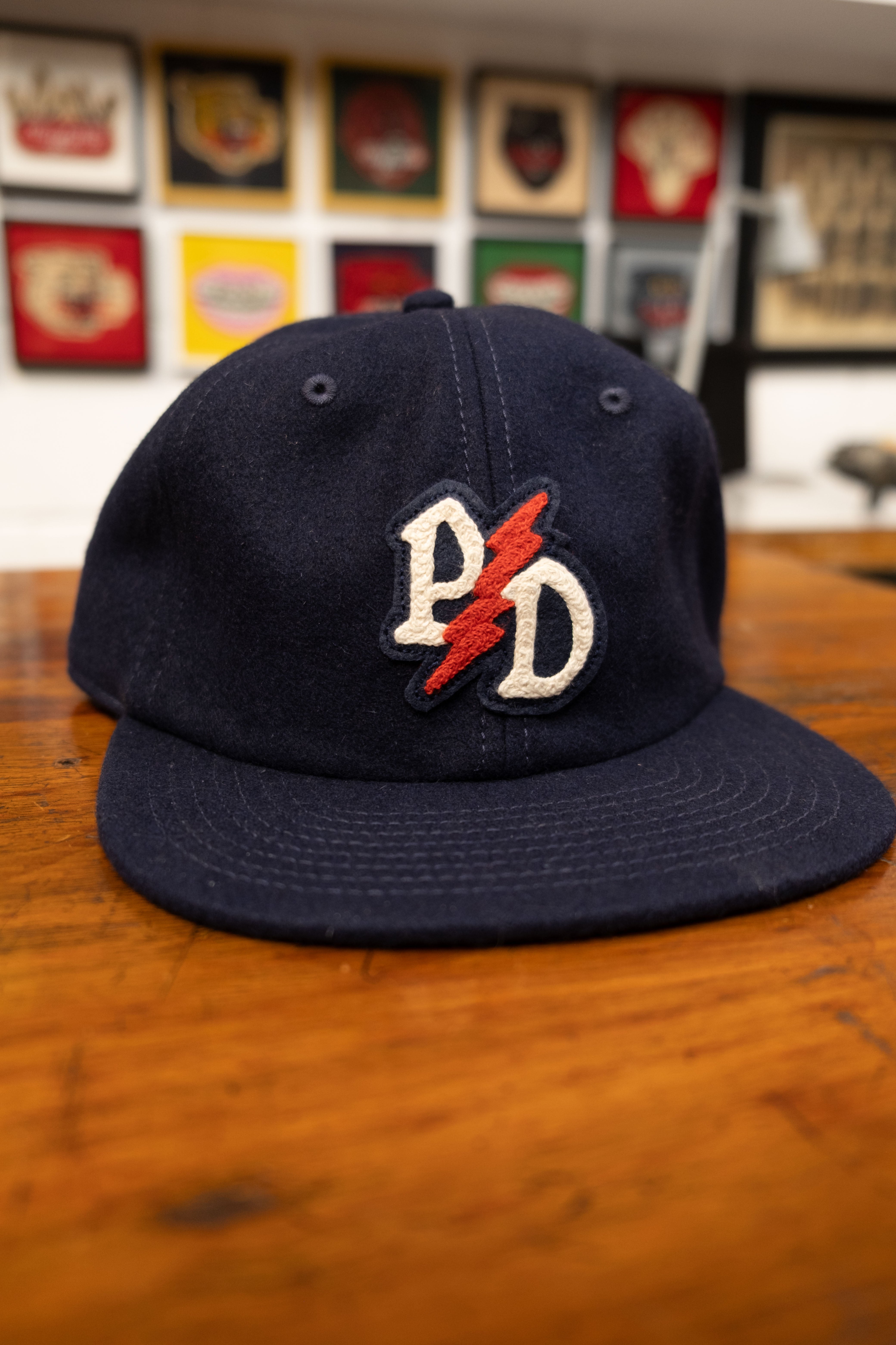 Lightning Bolt Initials Cap – Customisable (3 available)
