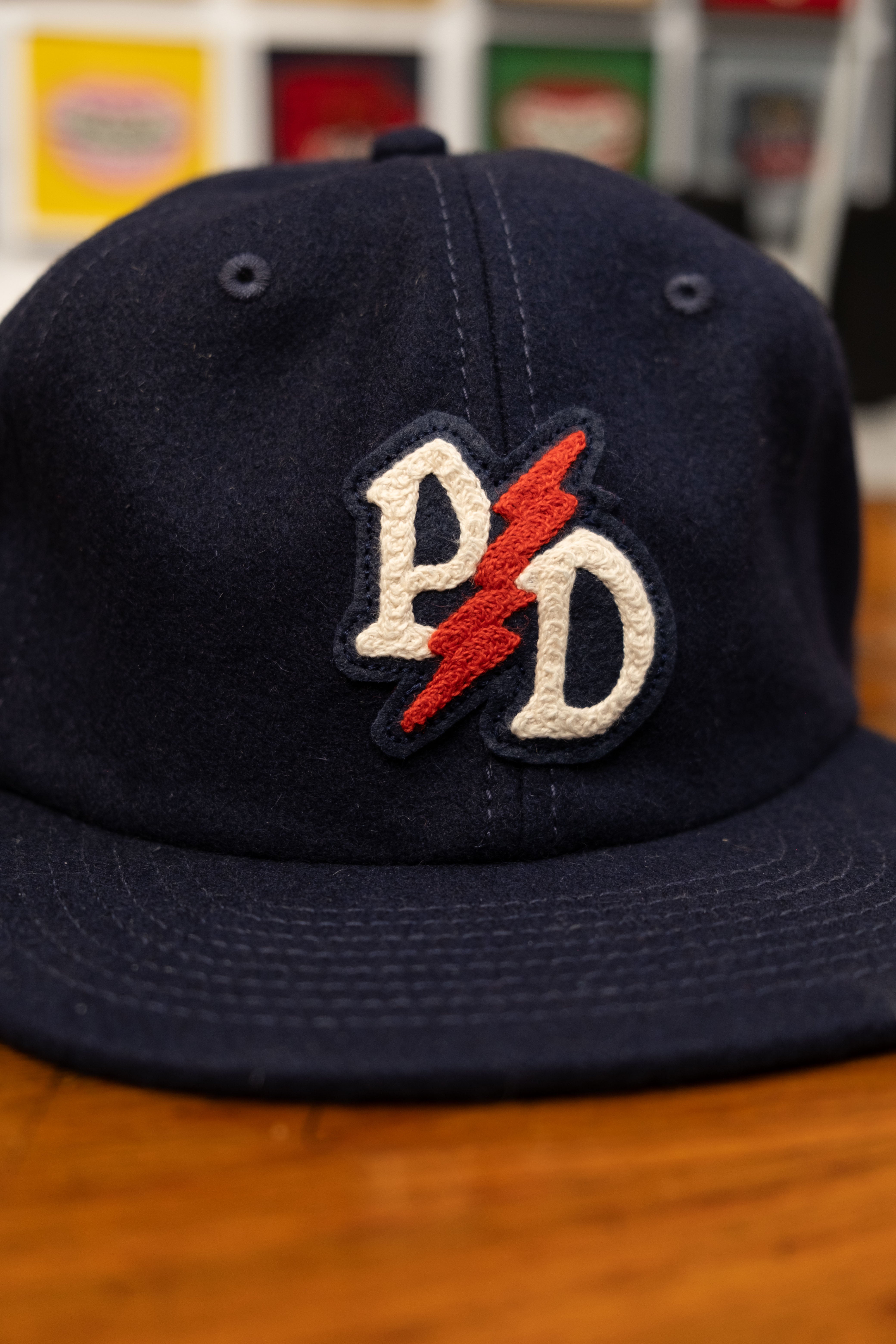 Lightning Bolt Initials Cap – Customisable (3 available)