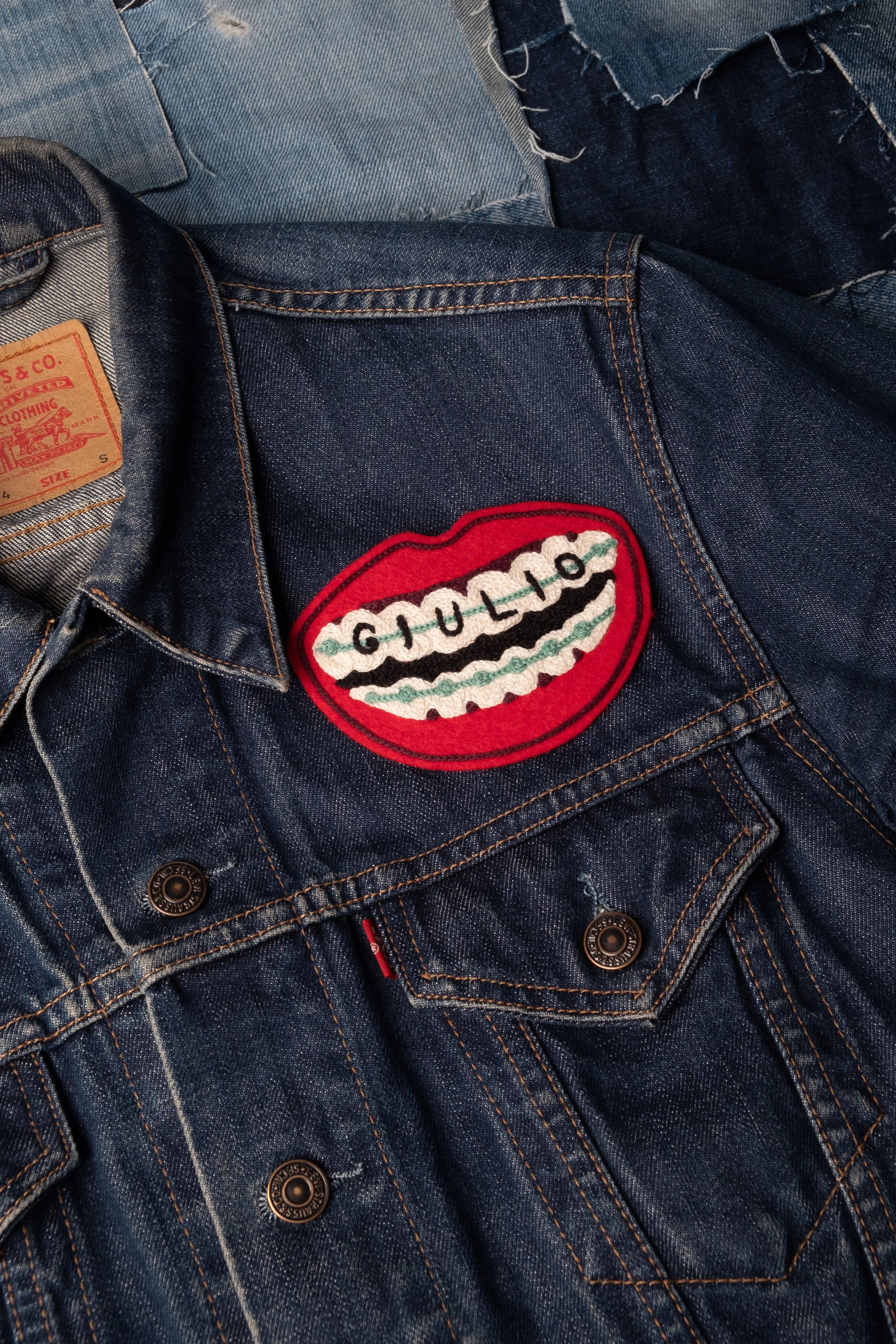 Braces Smile patch - Customisable