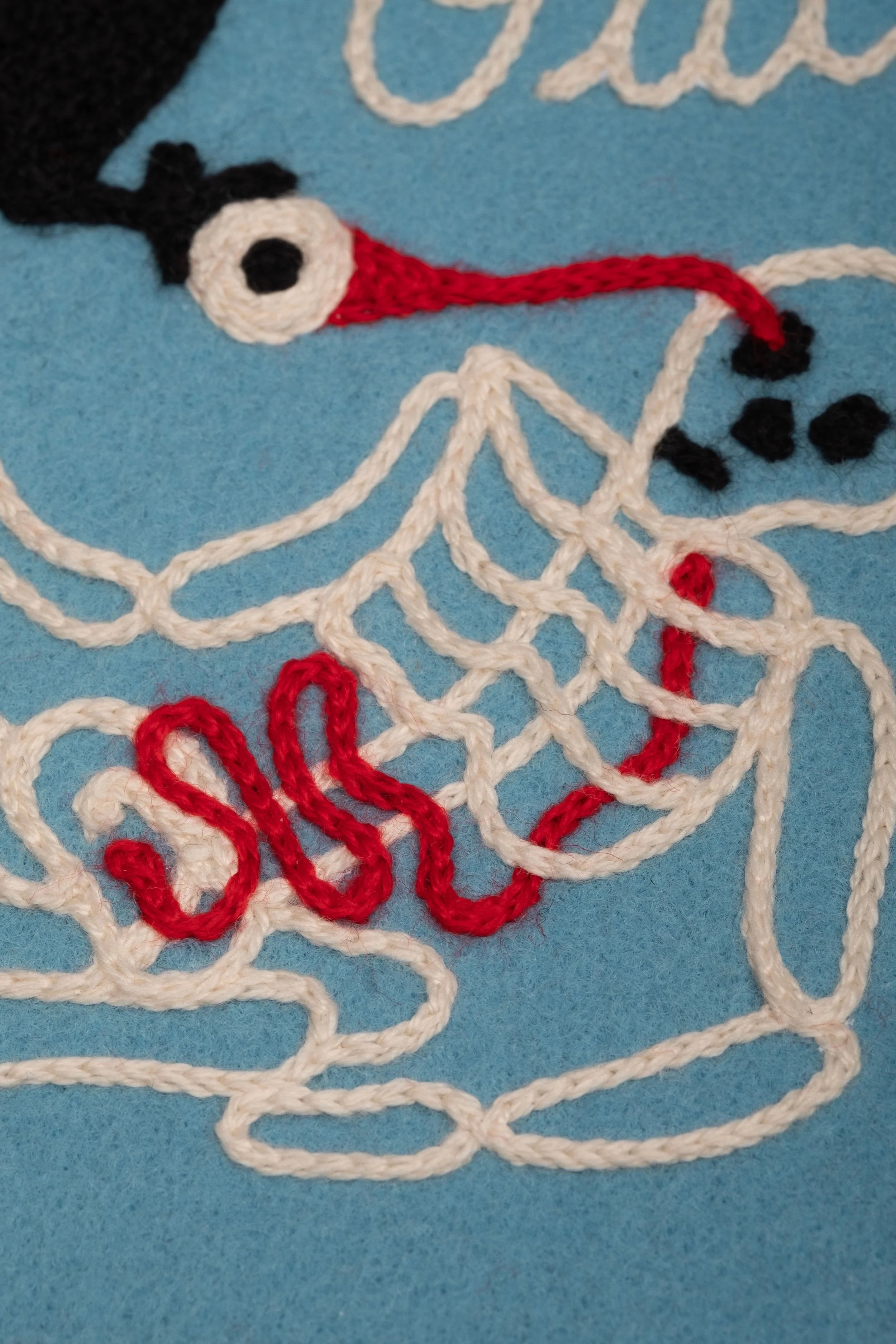 Keep An Eye Out - Framed Embroidery