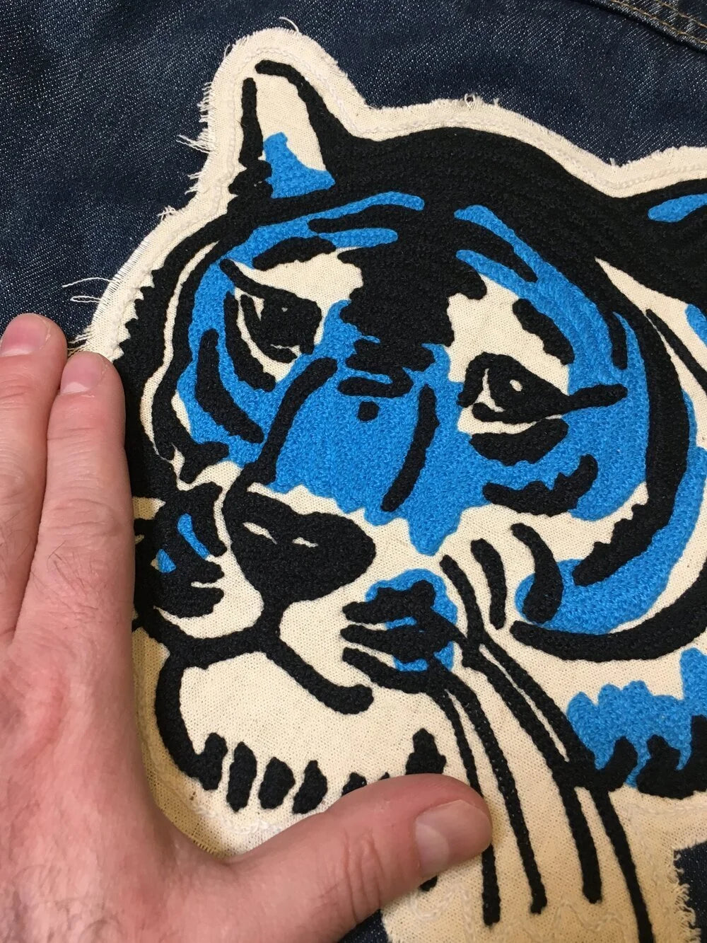 Tiger Face - Large Patch