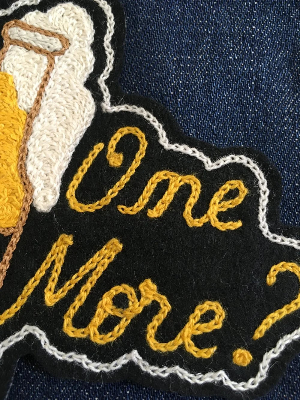 One More Beer - Patch