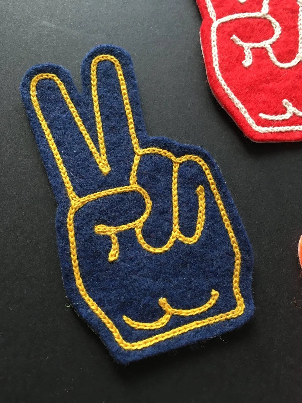 Peace Hand - Customisable Patch
