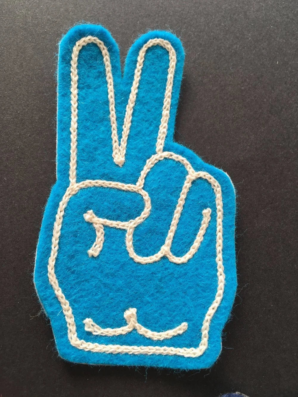 Peace Hand - Customisable Patch