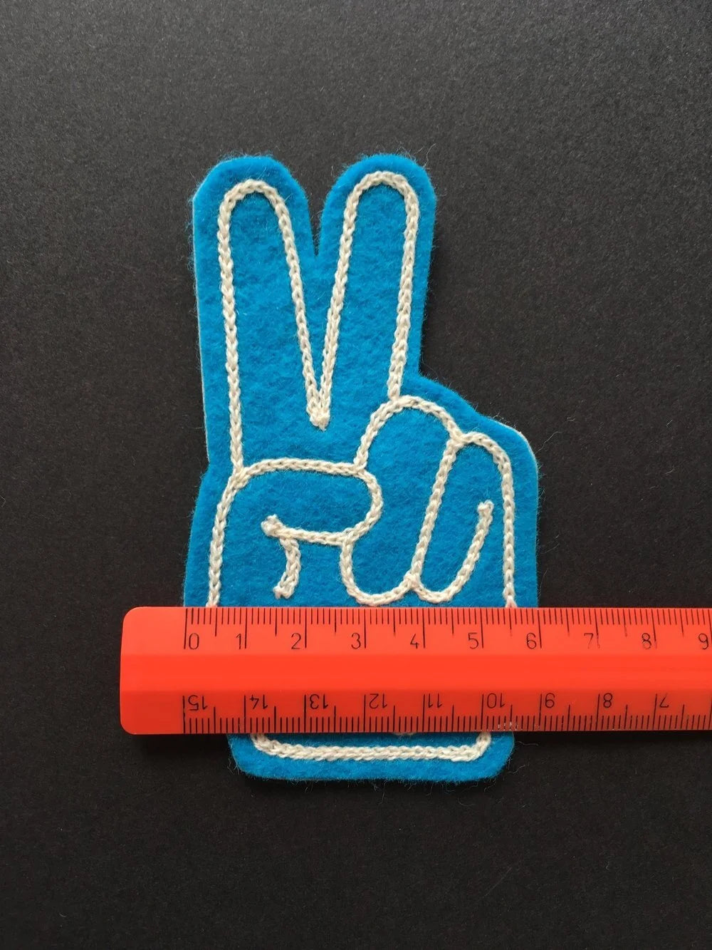 Peace Hand - Customisable Patch