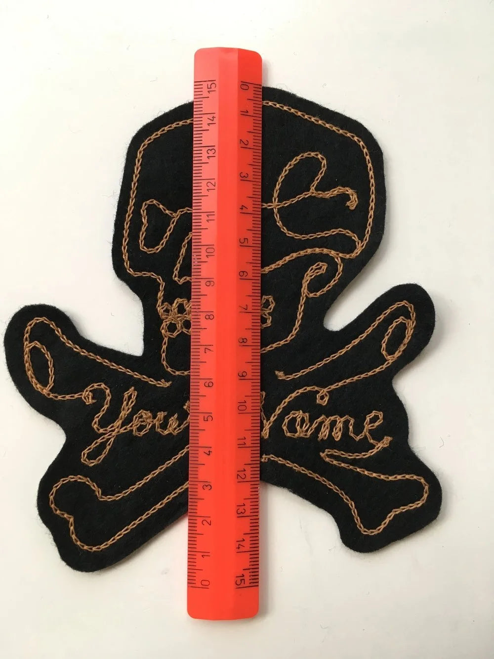 Skull & Bones (Name/Word) - Customisable Patch