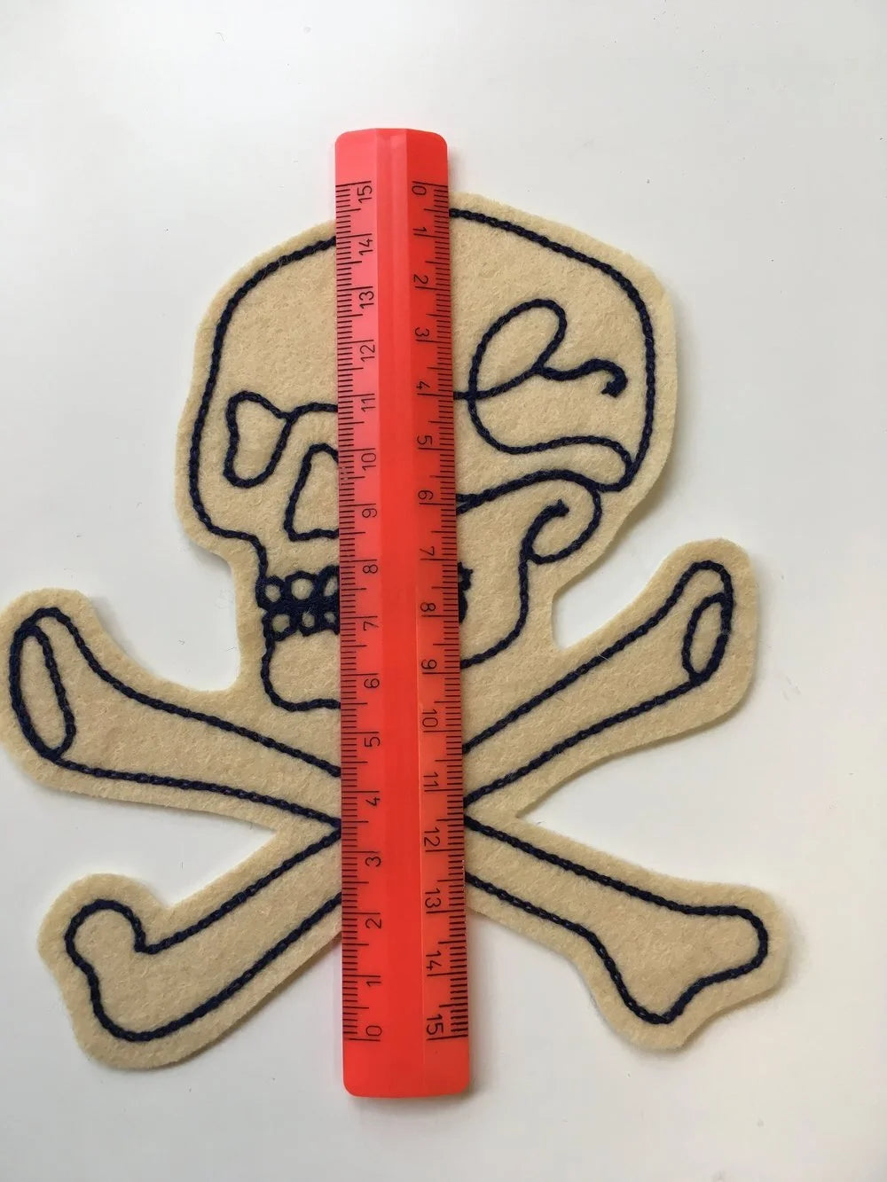 Skull & Bones (Plain) - Customisable Patch