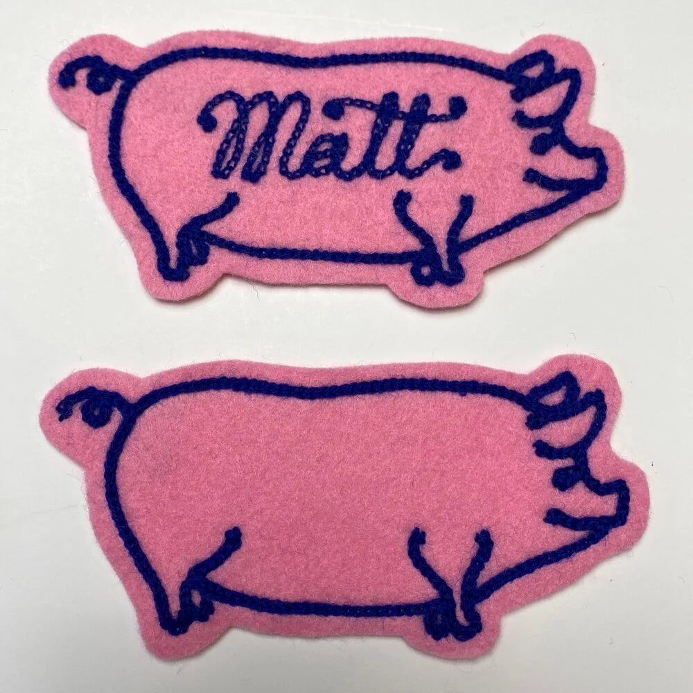 Hog Name Patch – Customisable