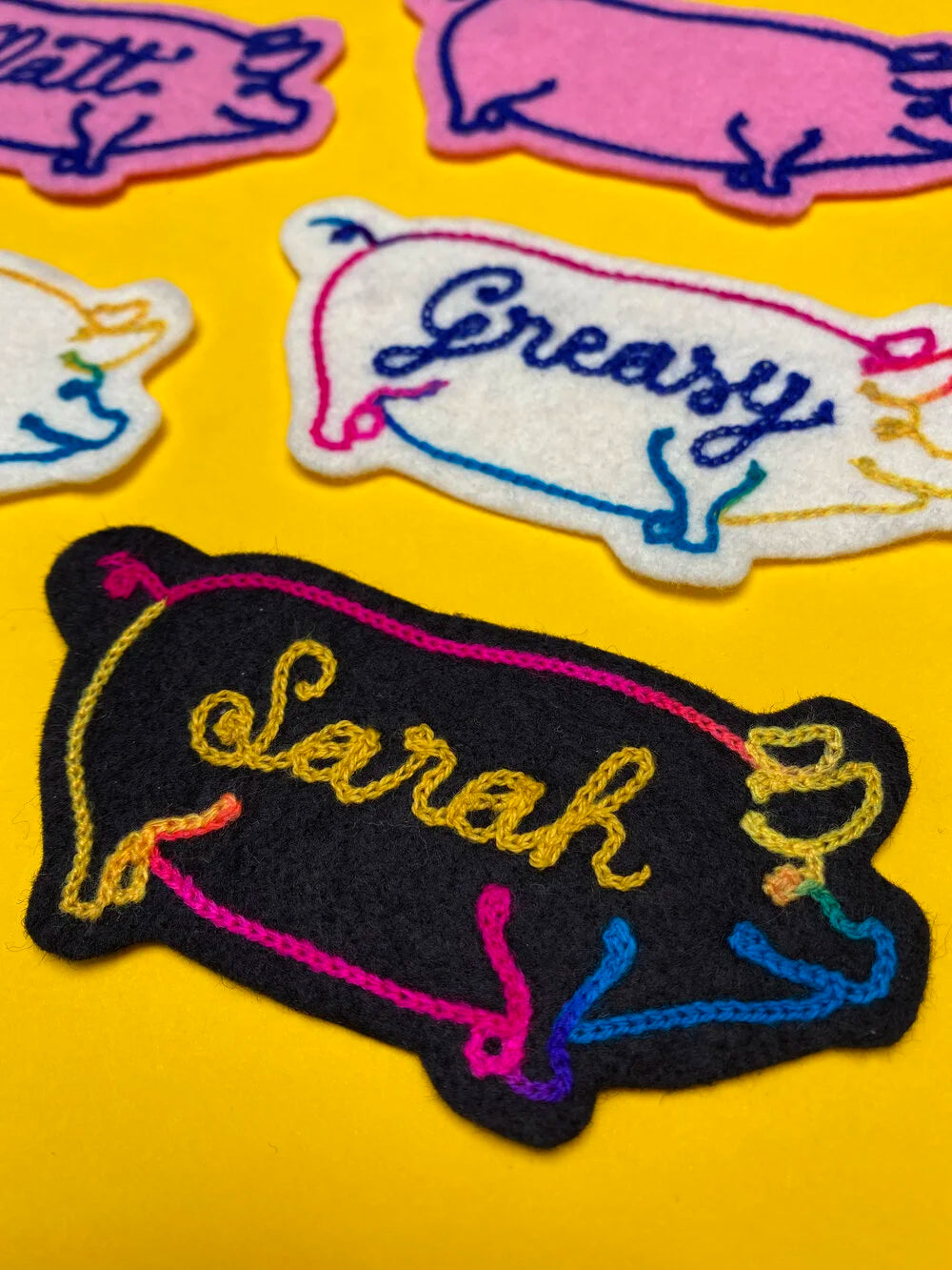 Hog Name Patch – Customisable