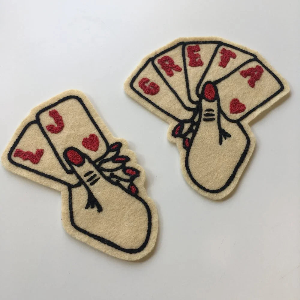 Fanning Cards - Customisable Patch