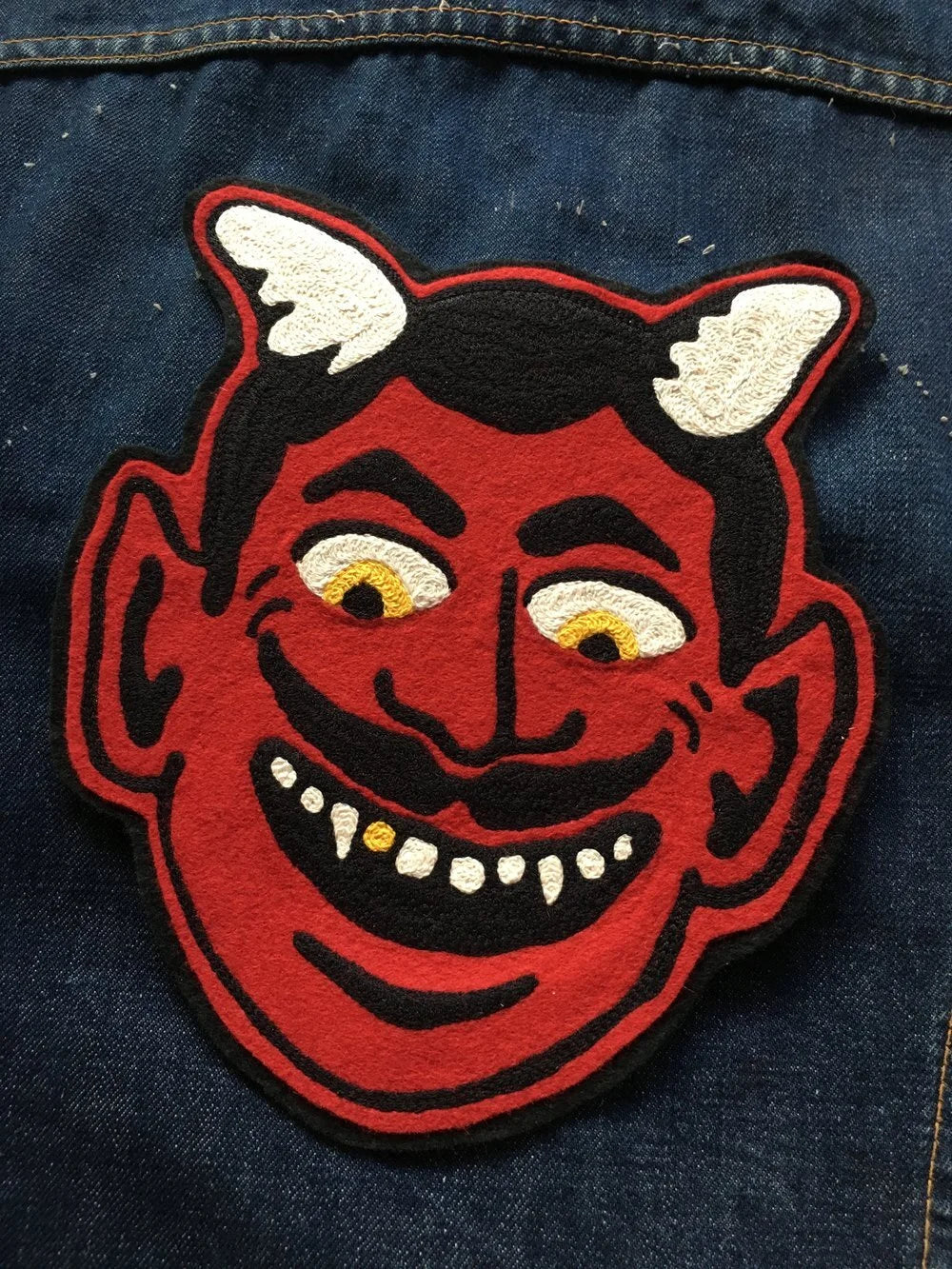 Devil with Gold Tooth - One-Off Patch