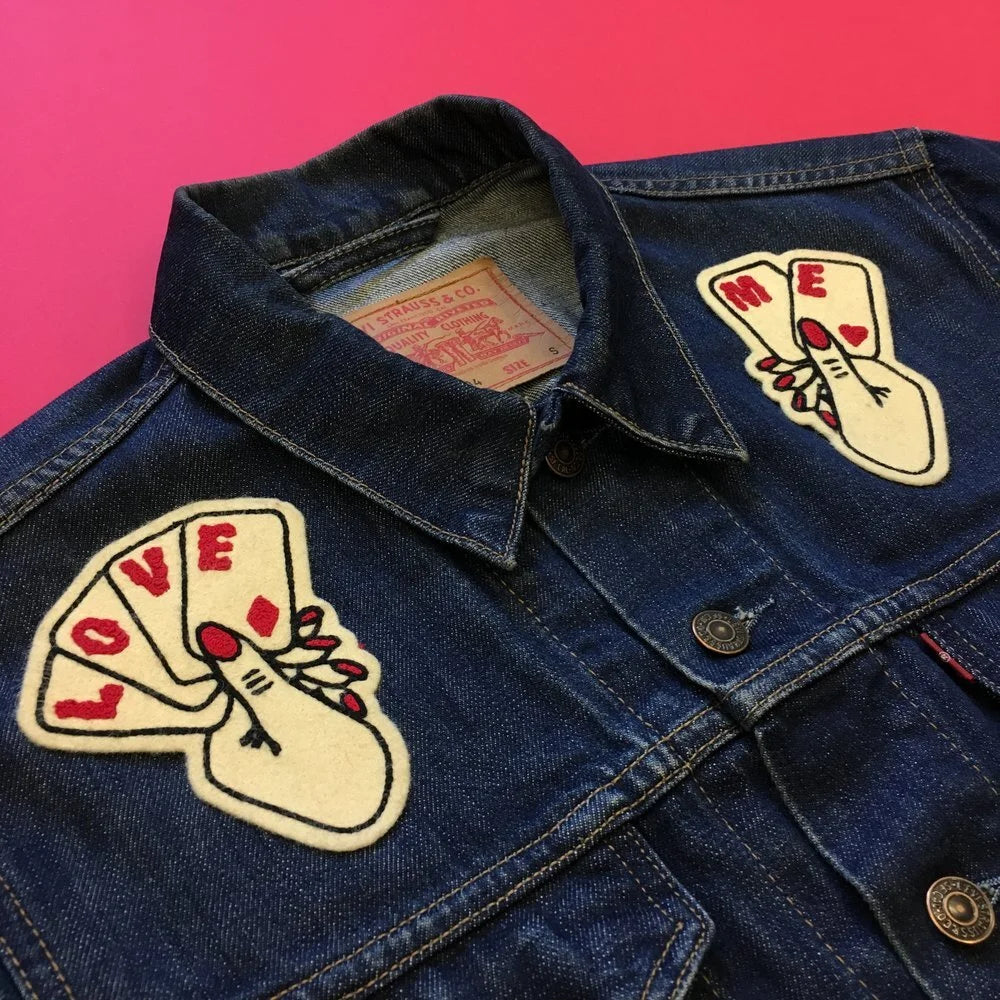 Fanning Cards - Customisable Patch