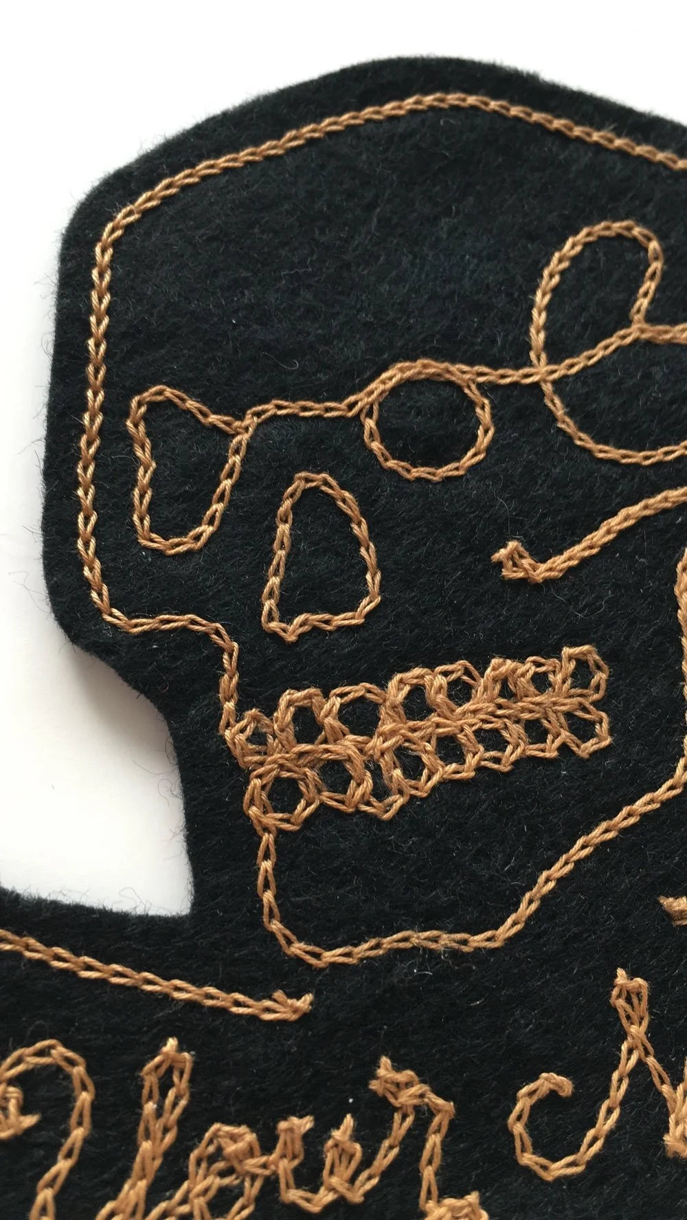 Skull & Bones (Name/Word) - Customisable Patch