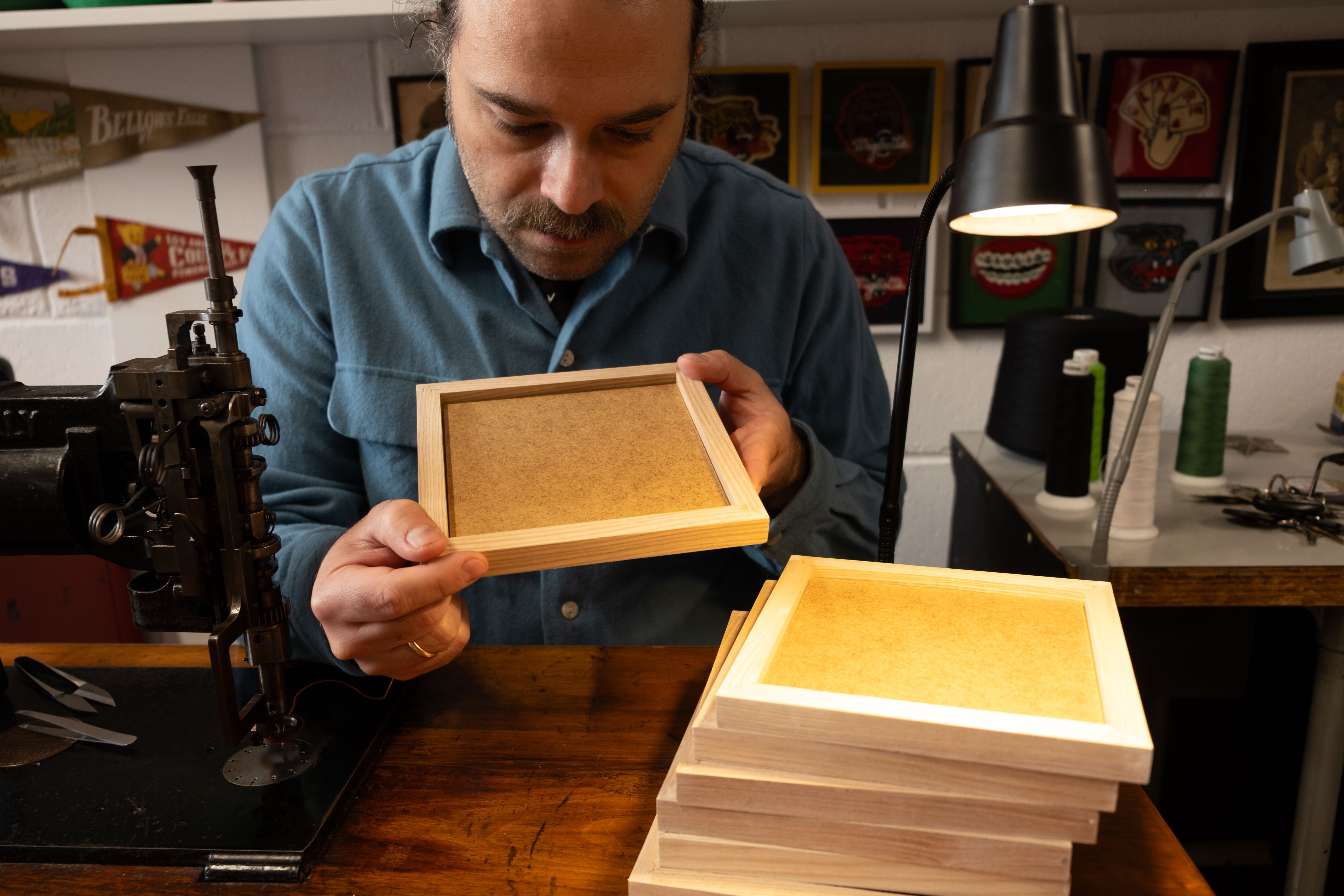 "Do not Crush" - Framed Embroidery