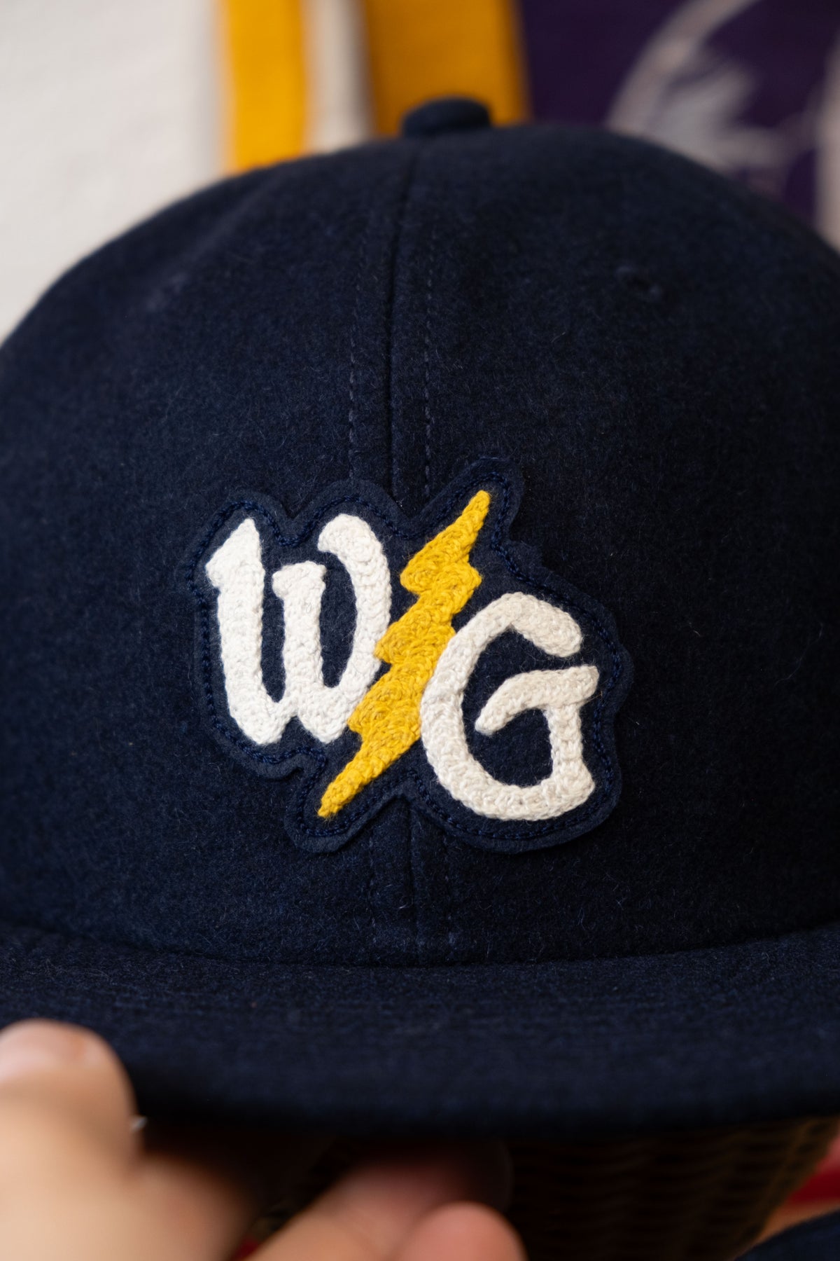 Lightning Bolt Initials Cap – Customisable
