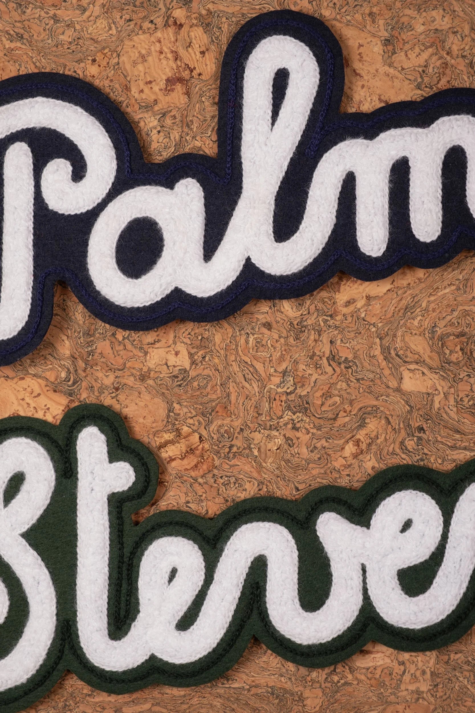 Large Chenille Patch - Customisable