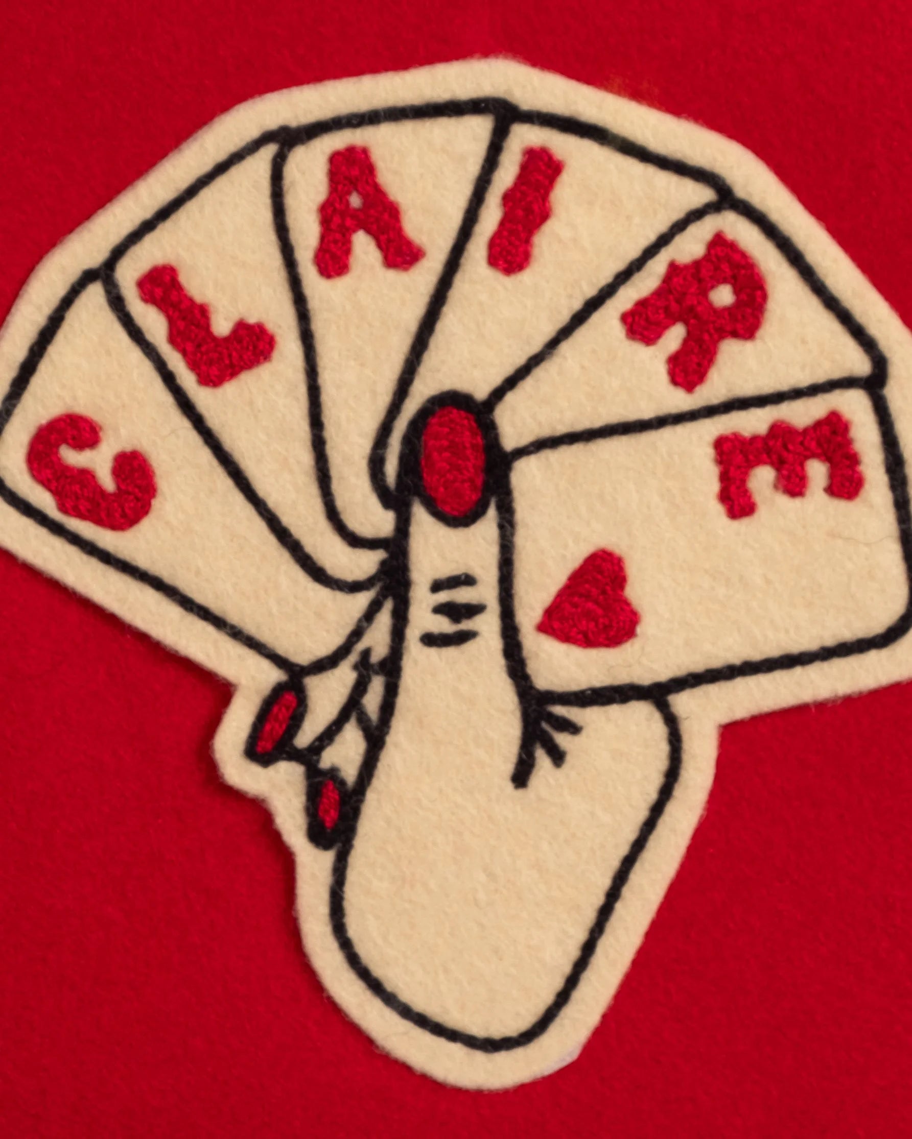 Fanning Cards - Customisable Framed Embroidery