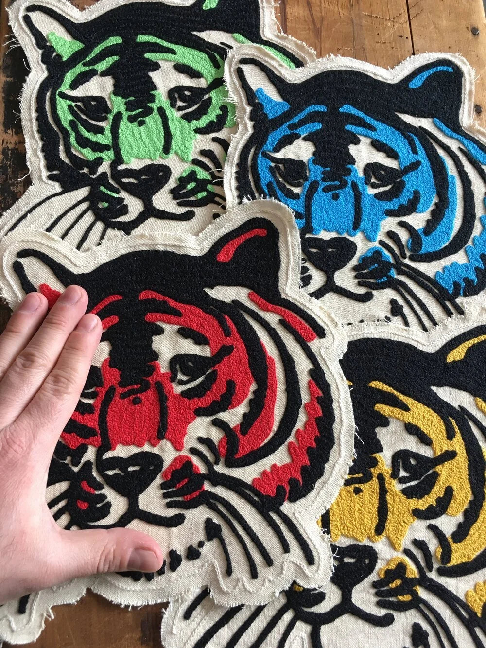 Tiger Face - Large Patch