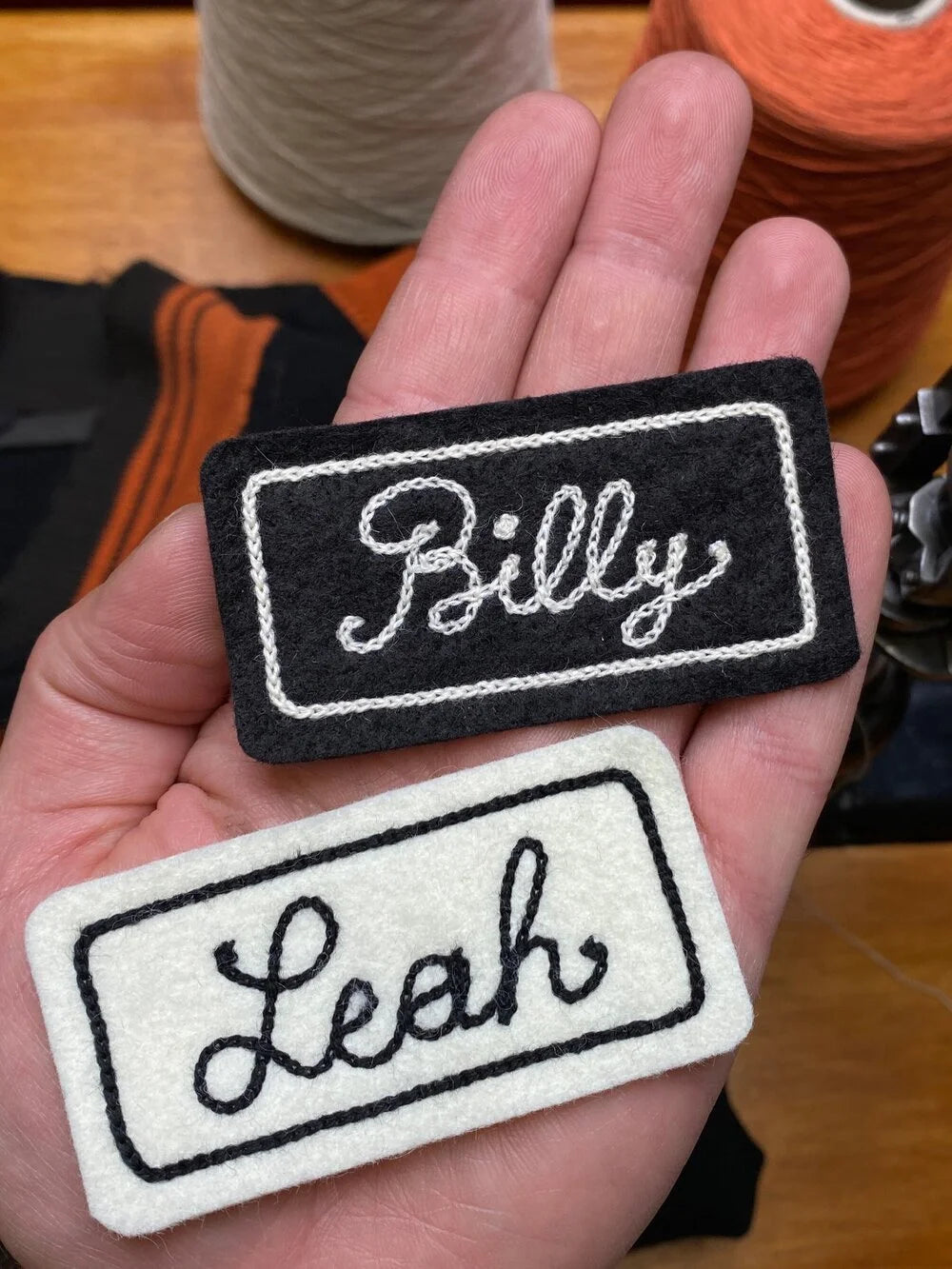 Rectangular Name Patch - Customisable