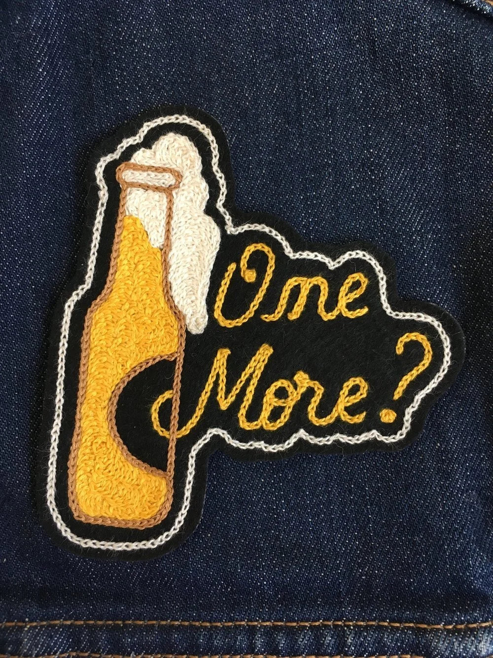 One More Beer - Patch