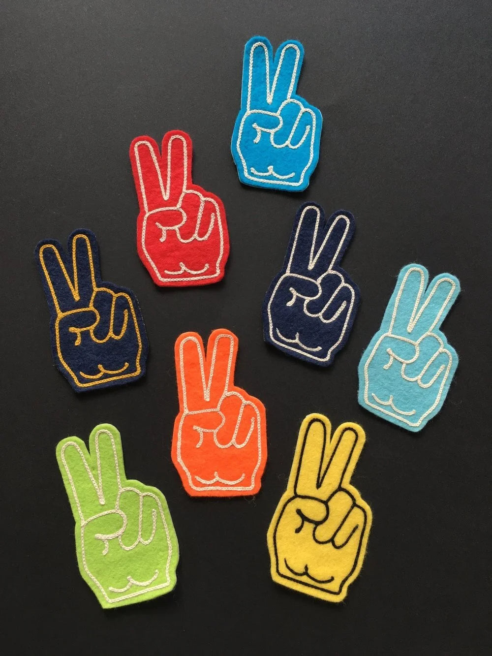 Peace Hand - Customisable Patch
