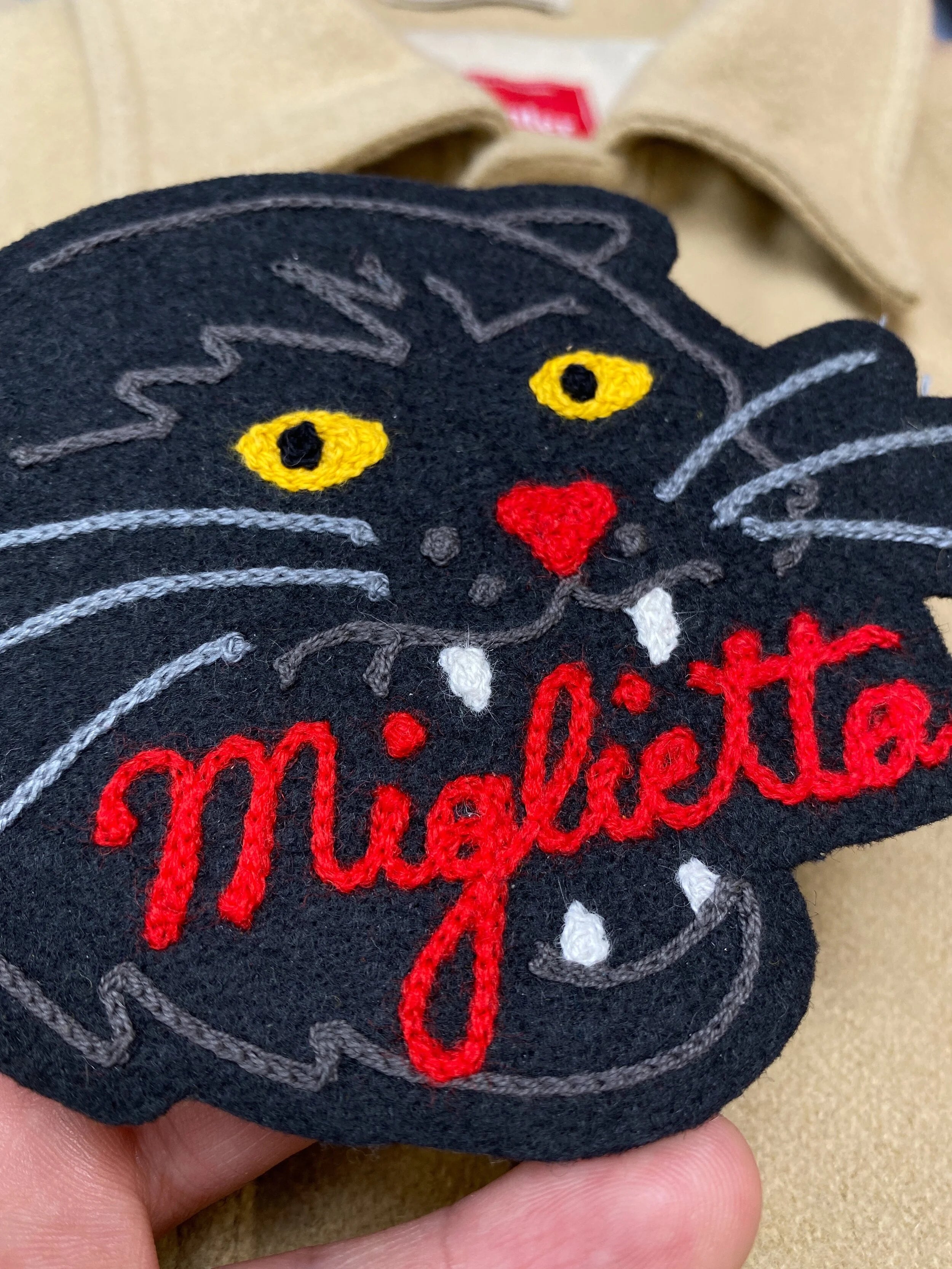 Black Cat - Customisable Patch