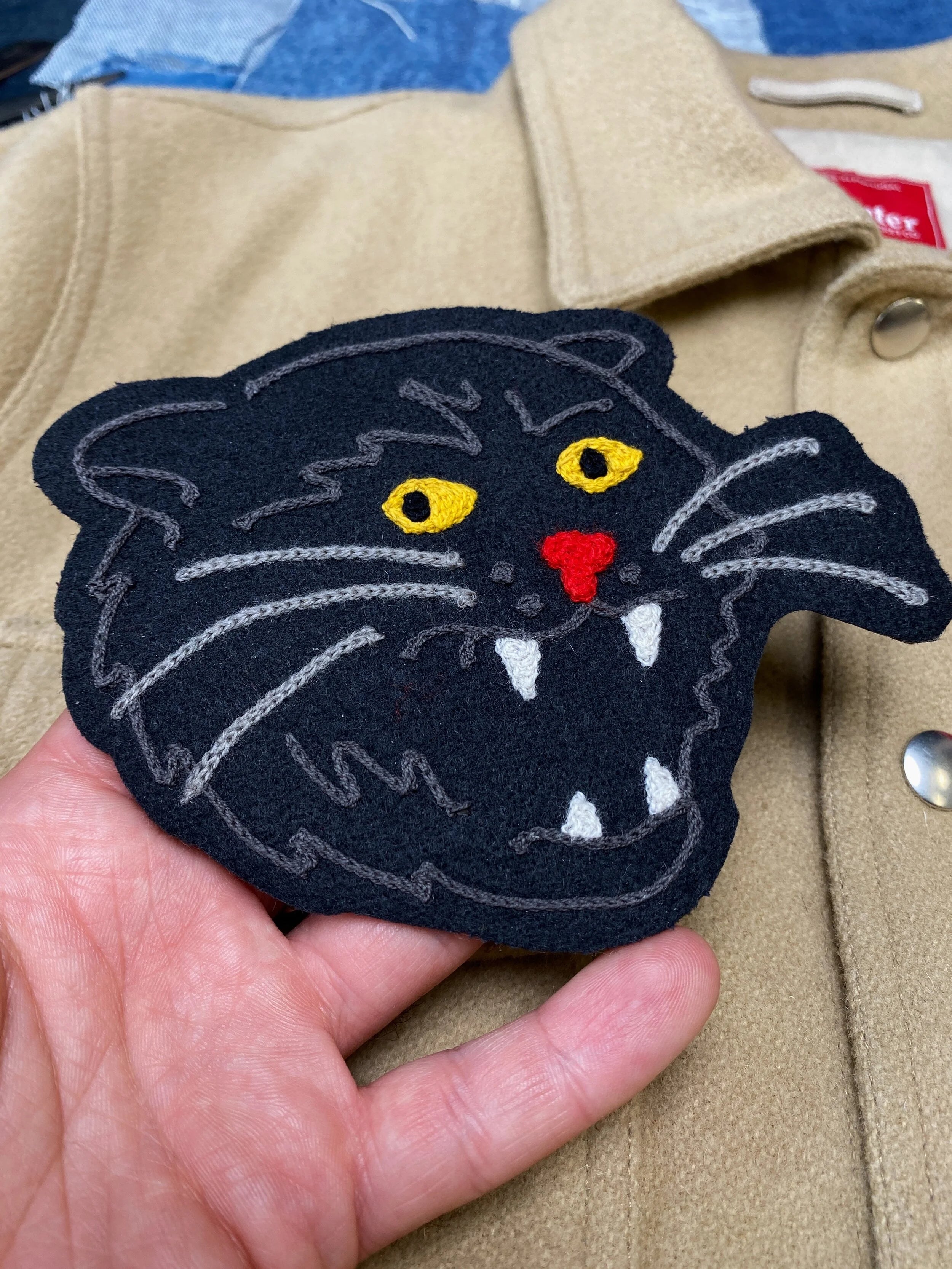 Black Cat - Customisable Patch