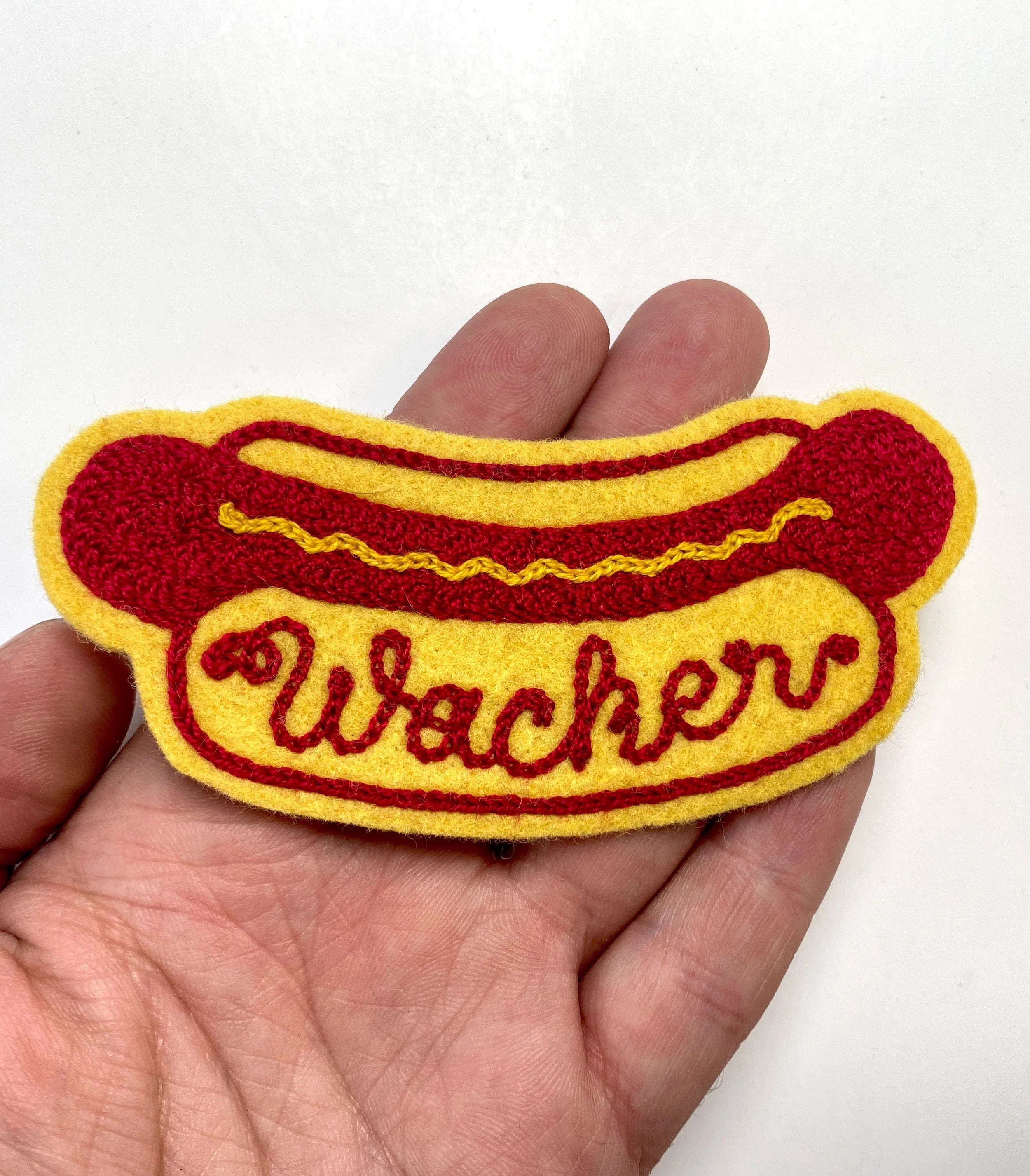 Hot Dog Name Patch – Customisable