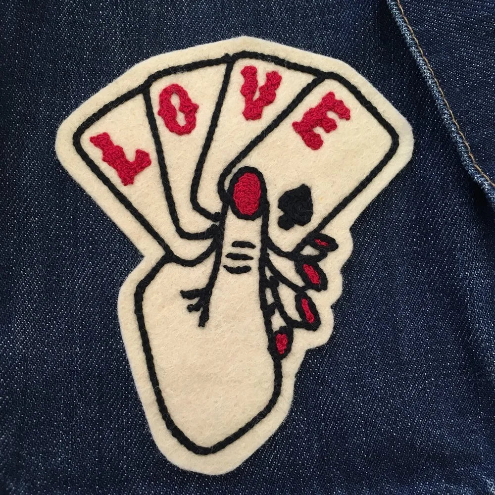 Fanning Cards - Customisable Patch